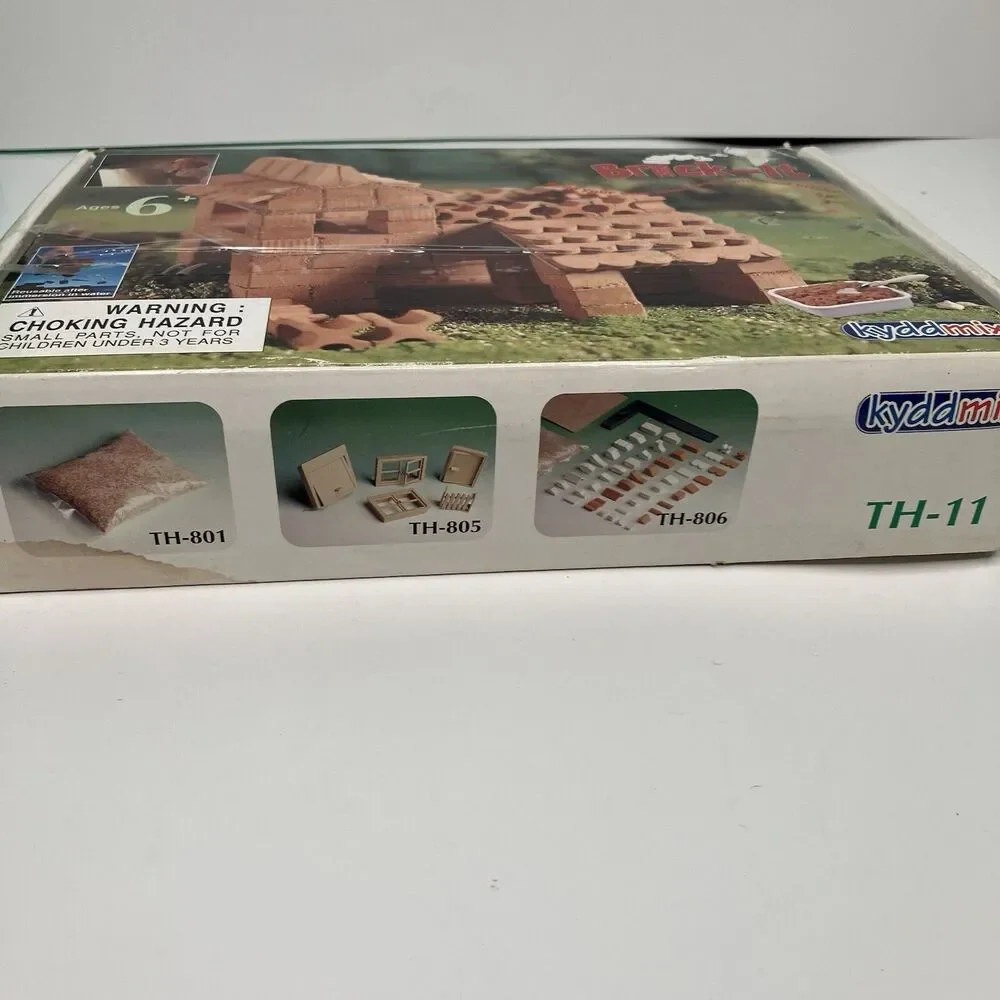 Kyddmix Brick-It Build Your Own Dream World With Real Bricks TH-11 NOS